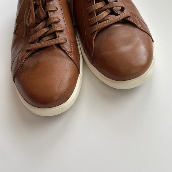 Cole Haan Grand OS Men's Sz 10 Brown Leather Lace Up Shoes Sneaker Casual EUC - Picture 6 of 10